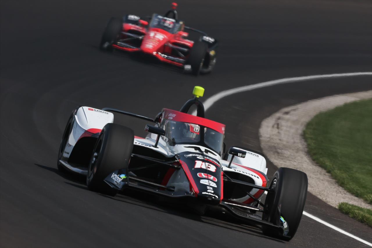 David Malukas - Indianapolis 500 Practice - By: Chris Owens -- Photo by: Chris Owens