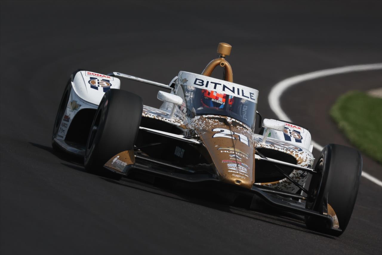 Rinus VeeKay - Indianapolis 500 Practice - By: Chris Owens -- Photo by: Chris Owens