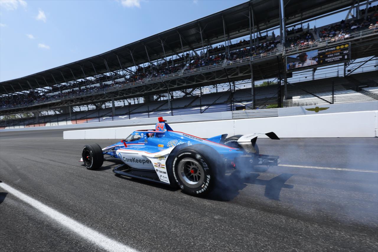 Stefan Wilson - Indianapolis 500 Qualifying Day 1 - By: Chris Jones -- Photo by: Chris Jones
