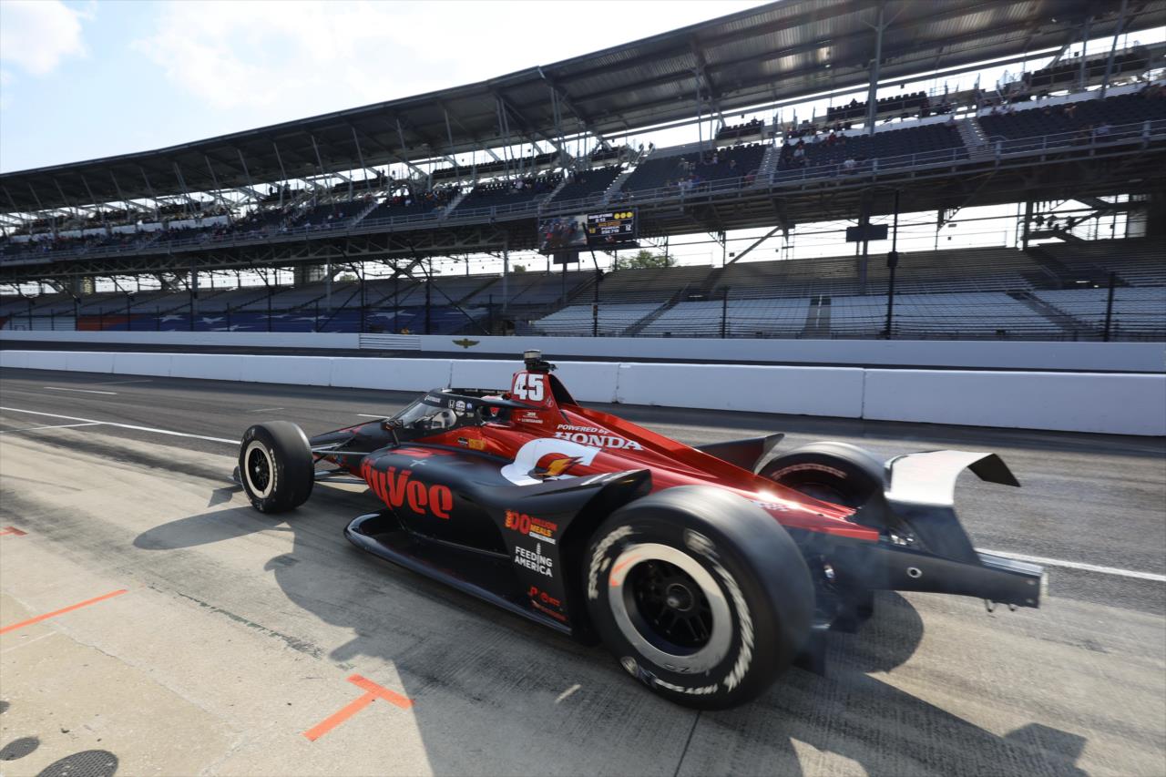 Christian Lundgaard - Indianapolis 500 Qualifying Day 1 - By: Chris Jones -- Photo by: Chris Jones