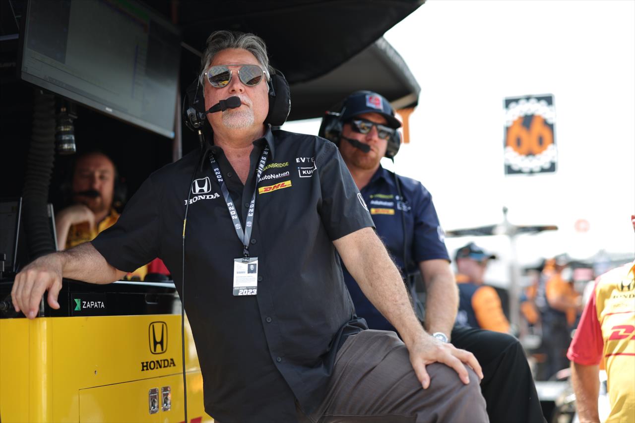Michael Andretti - Indianapolis 500 Practice - By: Chris Owens -- Photo by: Chris Owens