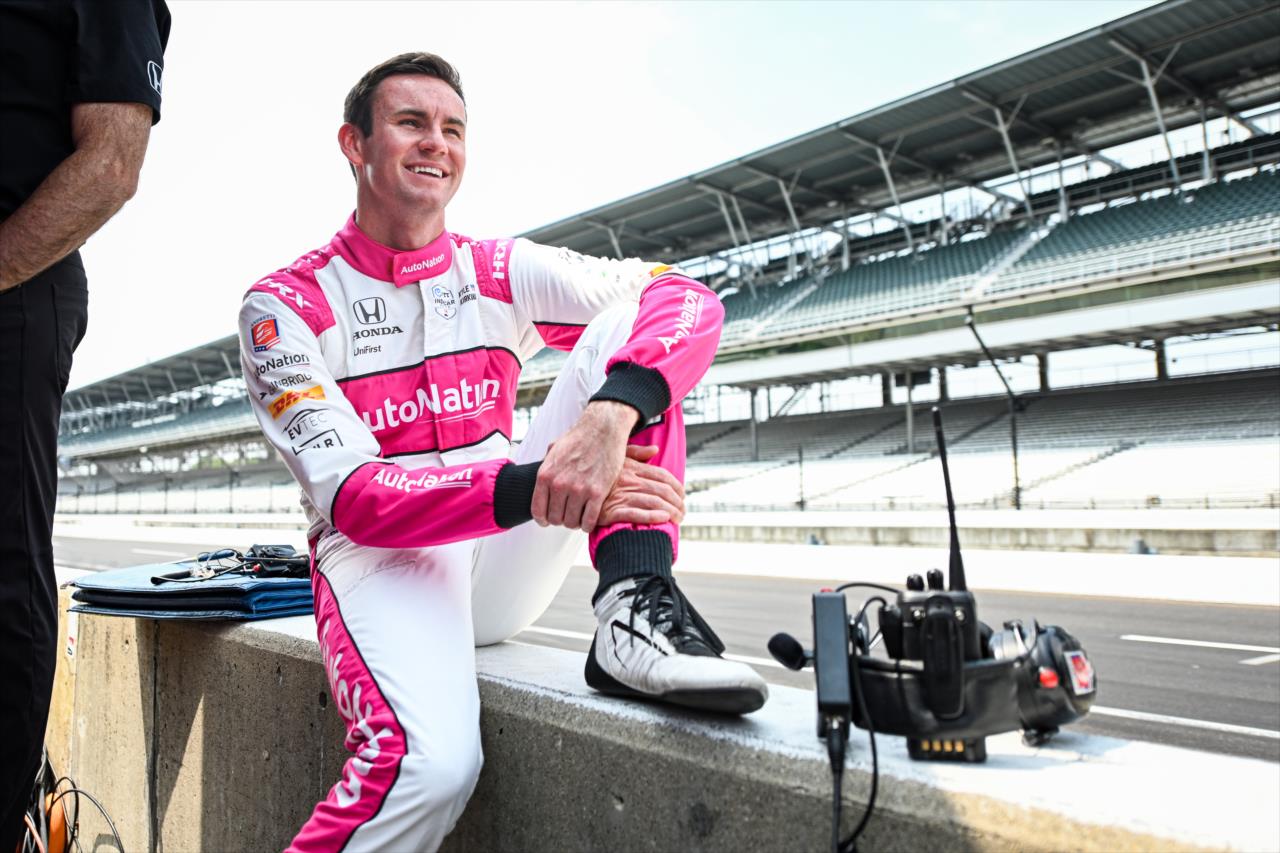 Kyle Kirkwood - Indianapolis 500 Practice - By: James Black -- Photo by: James  Black