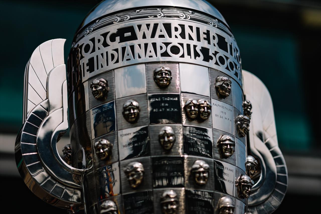 Borg-Warner Trophy - Indianapolis 500 Qualifying Day 1 - By: Joe Skibinski -- Photo by: Joe Skibinski