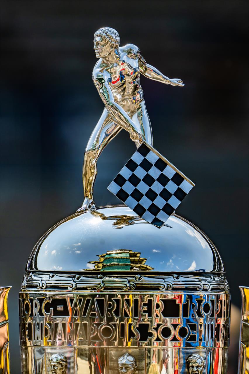 Borg-Warner Trophy - Indianapolis 500 Qualifying Day 1 - By: Karl Zemlin -- Photo by: Karl Zemlin