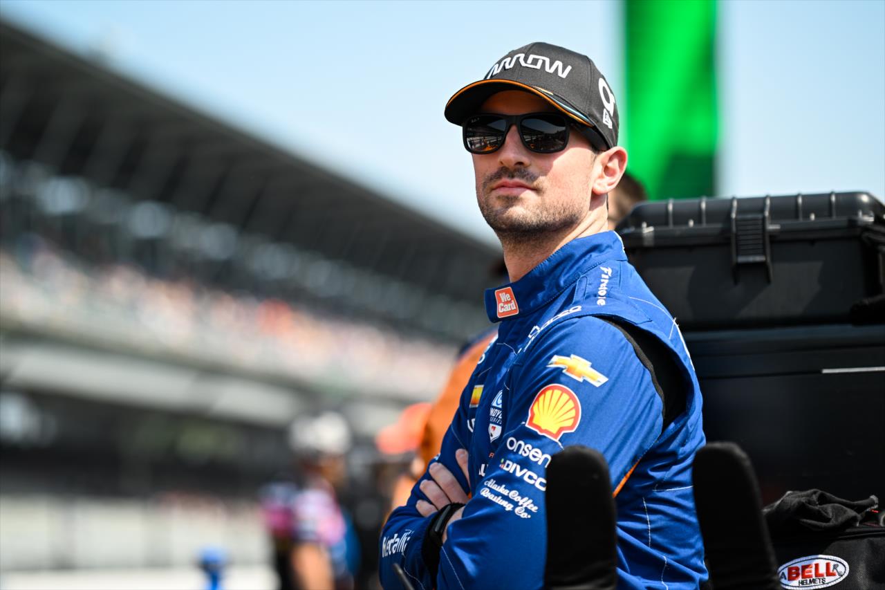 Alexander Rossi - PPG Presents Armed Forces Qualifying - By: James Black -- Photo by: James  Black