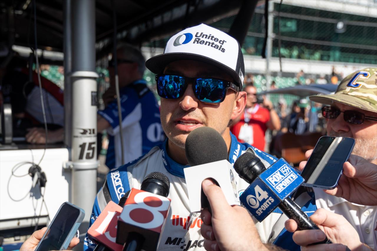 Graham Rahal - PPG Presents Armed Forces Qualifying - By: Travis Hinkle -- Photo by: Travis Hinkle
