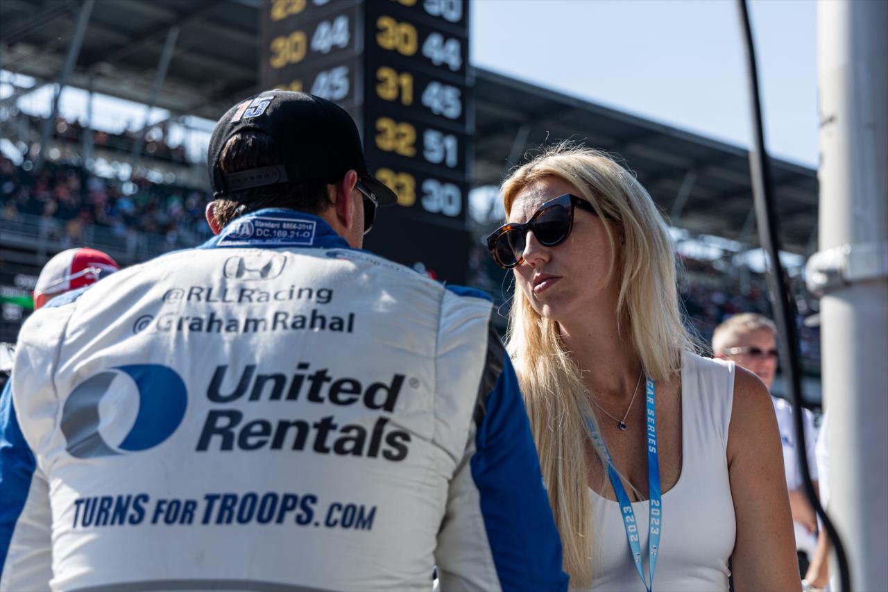 Graham and Courtney Rahal - PPG Presents Armed Forces Qualifying - By: Travis Hinkle -- Photo by: Travis Hinkle