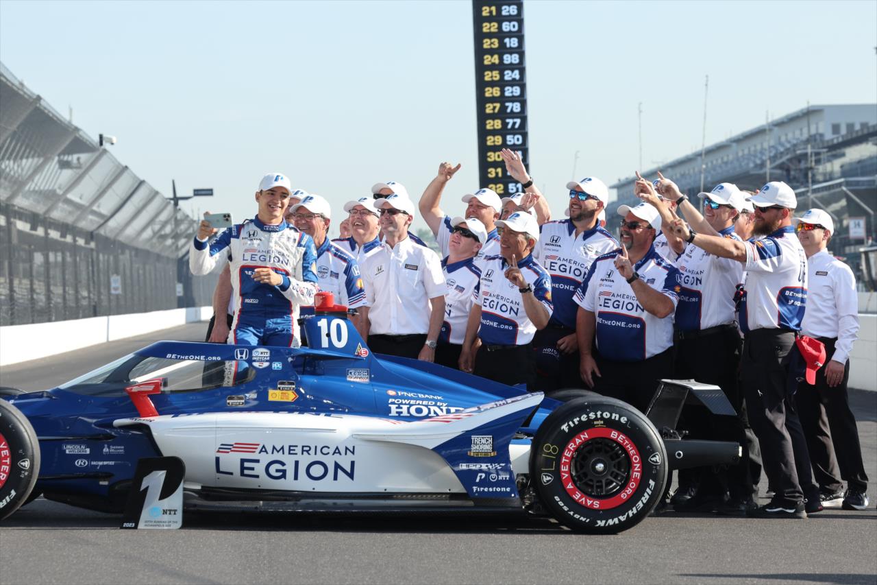 107th Running of the Indianapolis 500 Front Row Photoshoot - Monday, May 22, 2023