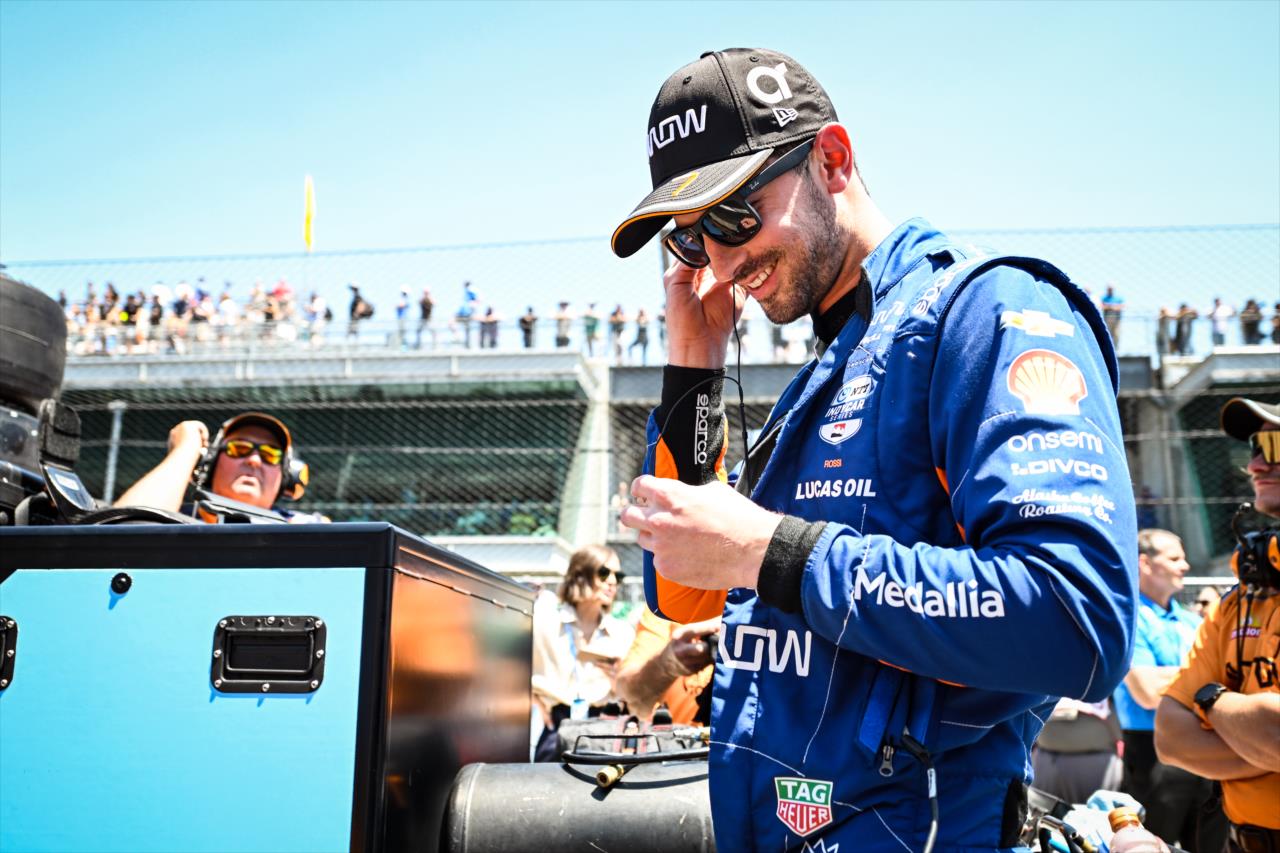 Alexander Rossi - PPG Presents Armed Forces Qualifying - By: James Black -- Photo by: James  Black