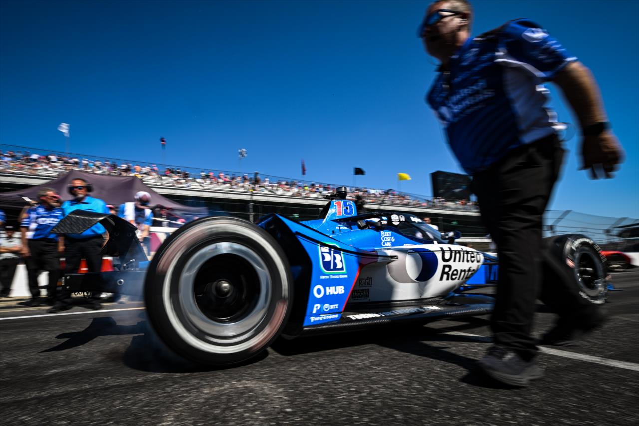 Graham Rahal - PPG Presents Armed Forces Qualifying - By: James Black -- Photo by: James  Black