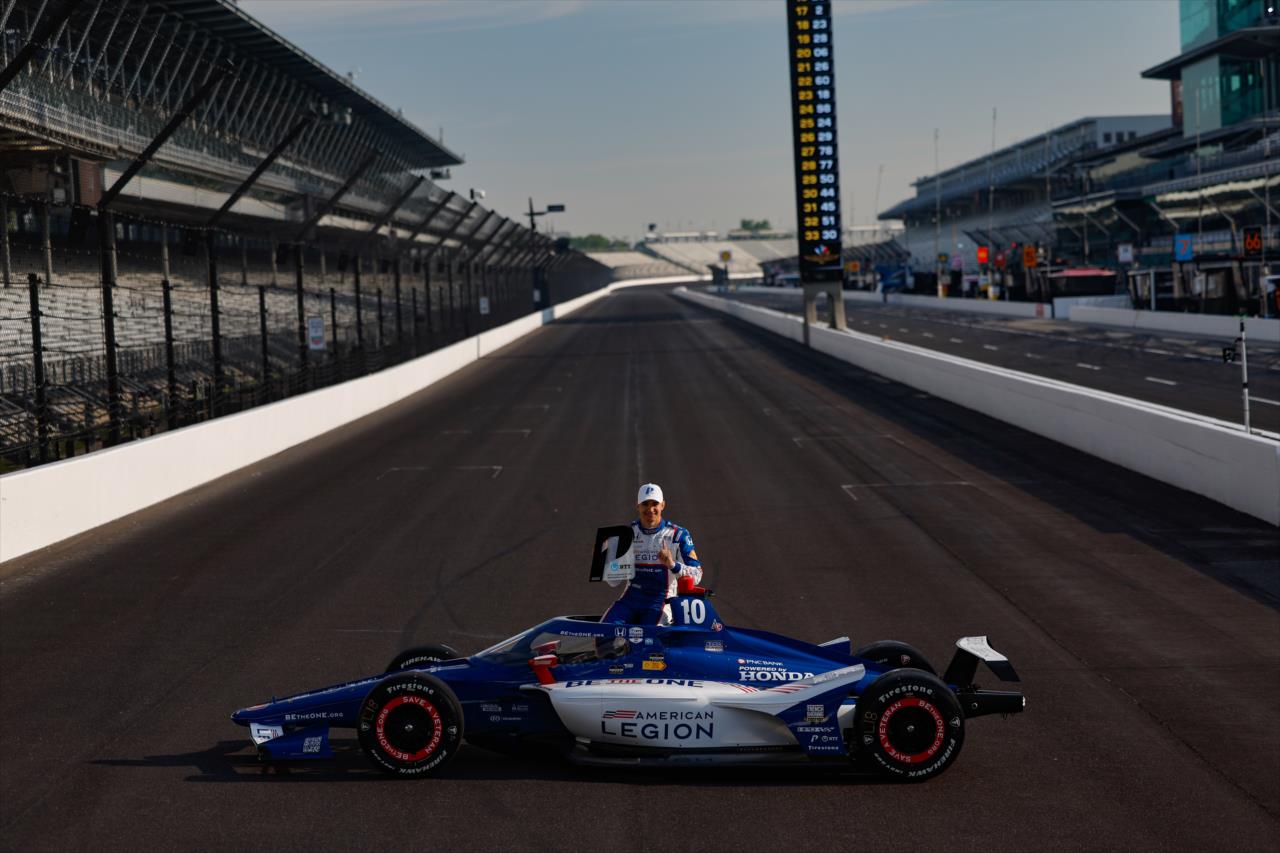 Alex Palou - Indianapolis 500 Front Row Photoshoot - By: Joe Skibinski -- Photo by: Joe Skibinski