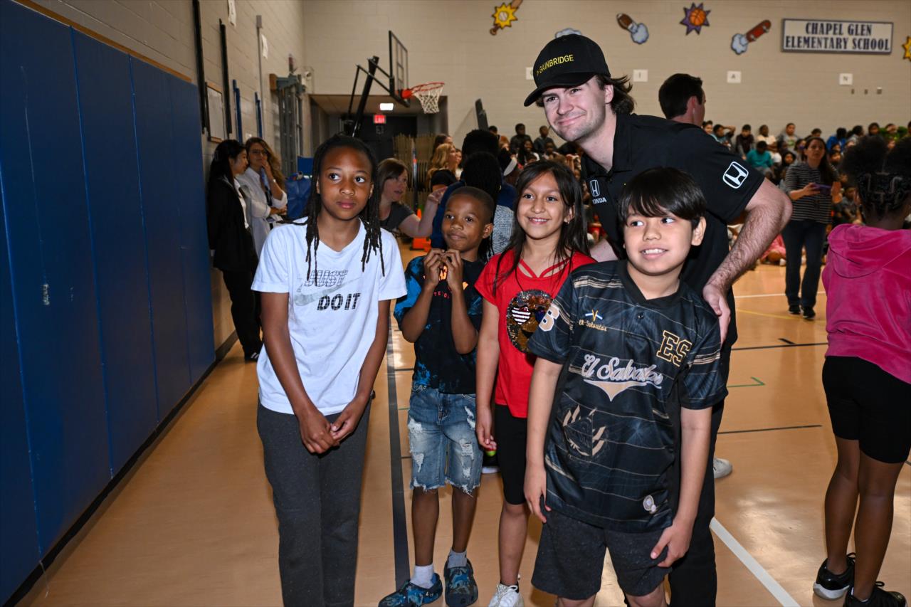 Colton Herta - Indianapolis 500 Community Day - By: James Black -- Photo by: James  Black