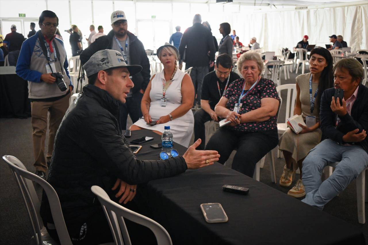 Simon Pagenaud - Indianapolis 500 Media Day - By: Dana Garrett -- Photo by: Dana Garrett