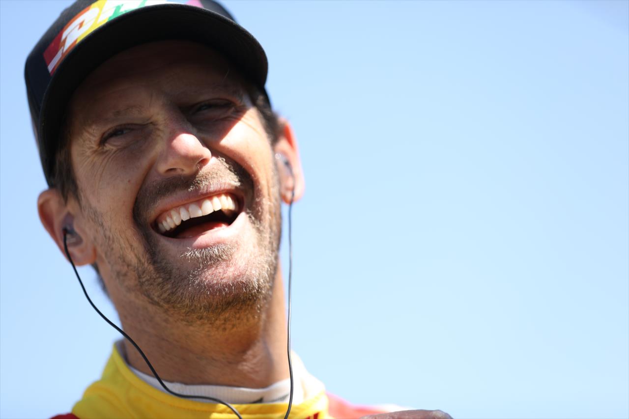 Romain Grosjean - Miller Lite Carb Day - By: Matt Fraver -- Photo by: Matt Fraver