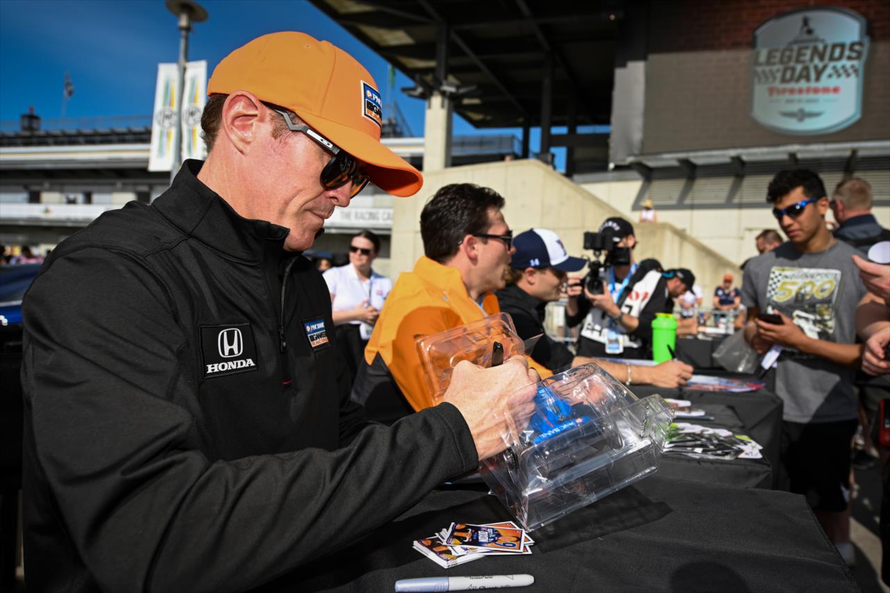 Scott Dixon - Legends Day Presented by Firestone - By: James Black -- Photo by: James  Black