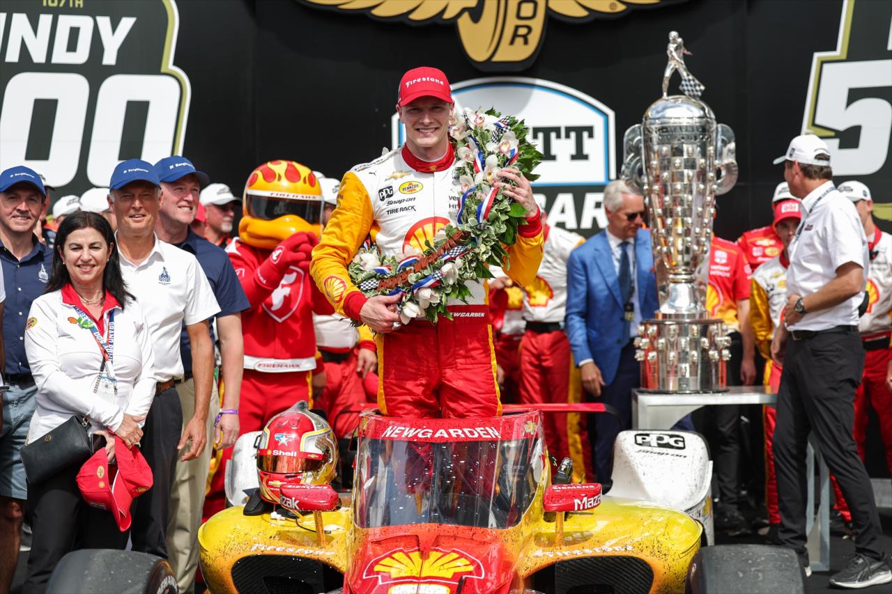Josef Newgarden - 107th Running of the Indianapolis 500 Presented By Gainbridge - By: Chris Owens -- Photo by: Chris Owens