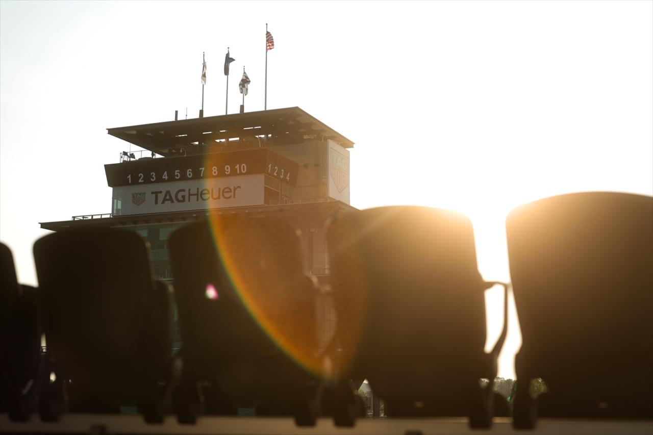 Dawn over the Pagoda - 107th Running of the Indianapolis 500 Presented By Gainbridge - By: Chris Owens -- Photo by: Chris Owens