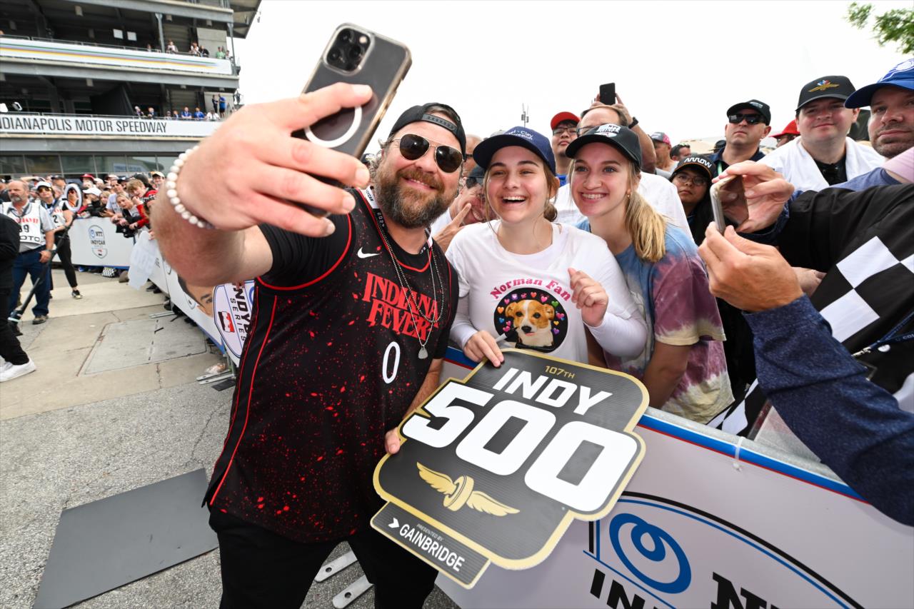 Drew Powell - 107th Running of the Indianapolis 500 Presented By Gainbridge - By: James Black -- Photo by: James  Black