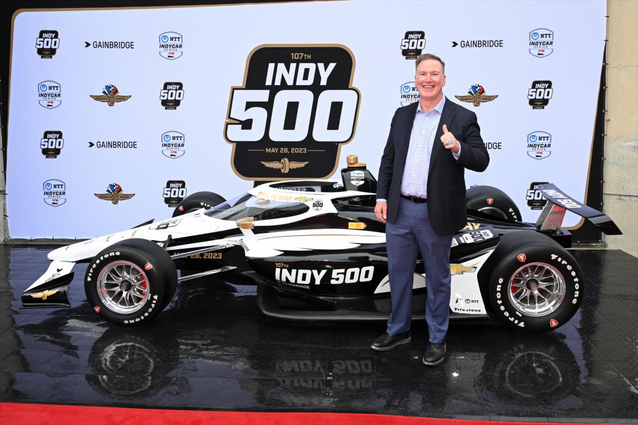 Jim Cornelison - 107th Running of the Indianapolis 500 Presented By Gainbridge - By: James Black -- Photo by: James  Black