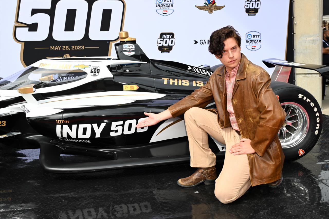 Cole Sprouse - 107th Running of the Indianapolis 500 Presented By Gainbridge - By: James Black -- Photo by: James  Black