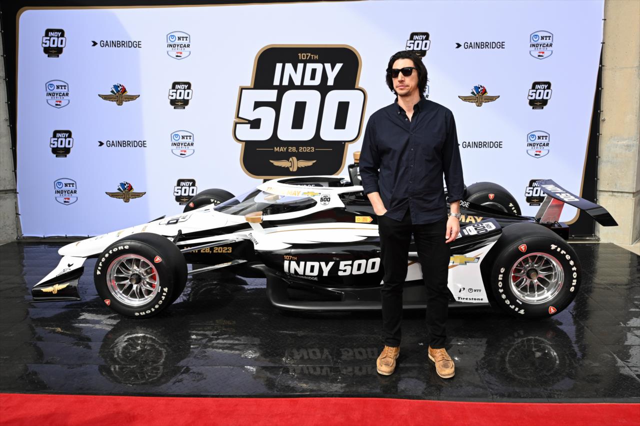 Adam Driver - 107th Running of the Indianapolis 500 Presented By Gainbridge - By: James Black -- Photo by: James  Black
