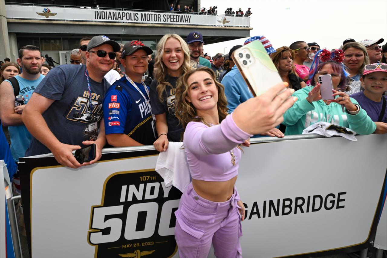 Demi Bagby - 107th Running of the Indianapolis 500 Presented By Gainbridge - By: James Black -- Photo by: James  Black