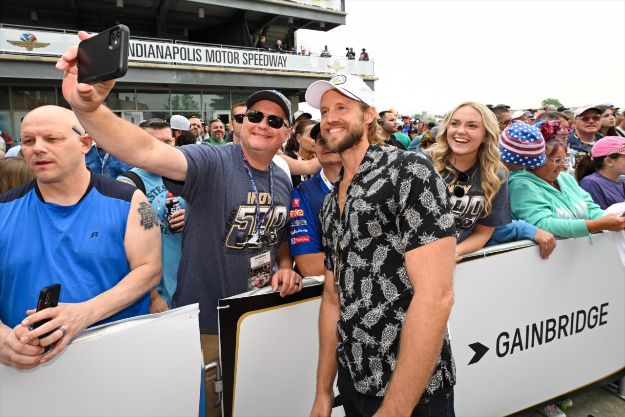 Matt Barr - 107th Running of the Indianapolis 500 Presented By Gainbridge - By: James Black -- Photo by: James  Black