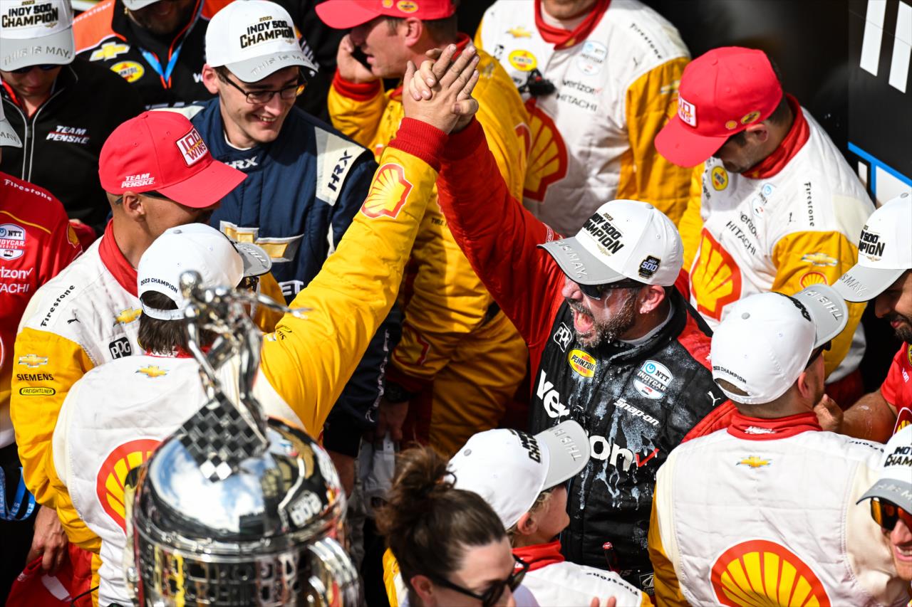 Team Penske - 107th Running of the Indianapolis 500 Presented By Gainbridge - By: James Black -- Photo by: James  Black