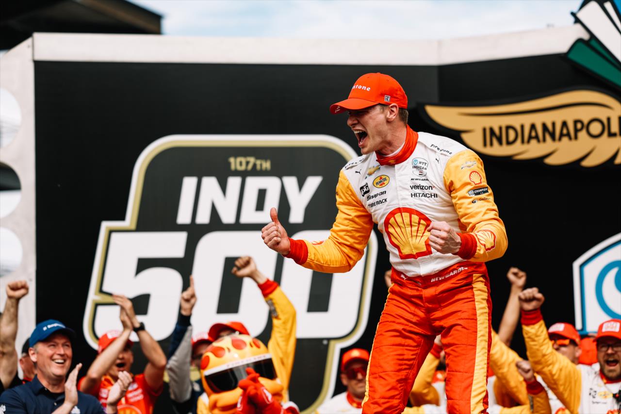 Josef Newgarden - 107th Running of the Indianapolis 500 Presented By Gainbridge - By: Joe Skibinski -- Photo by: Joe Skibinski