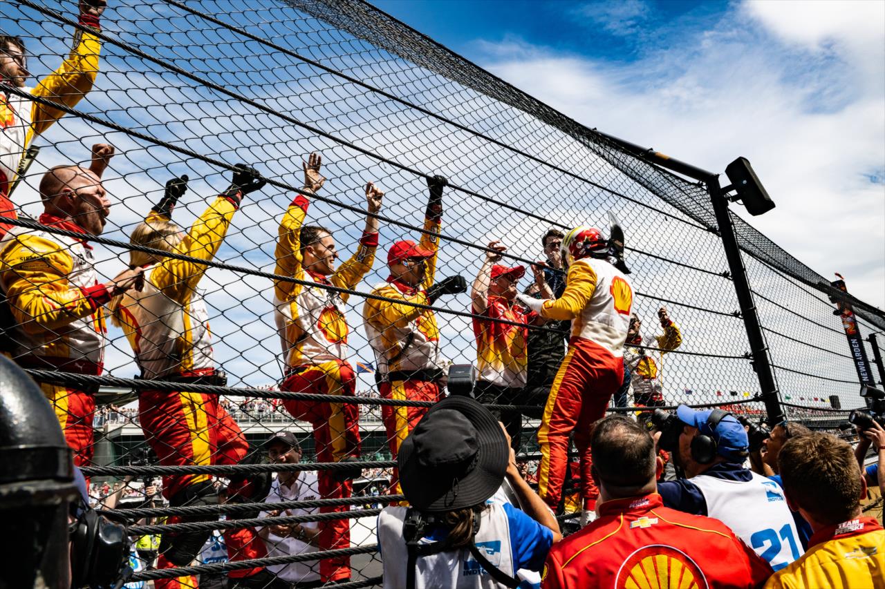 Josef Newgarden and Team Penske - 107th Running of the Indianapolis 500 Presented By Gainbridge - By: Karl Zemlin -- Photo by: Karl Zemlin