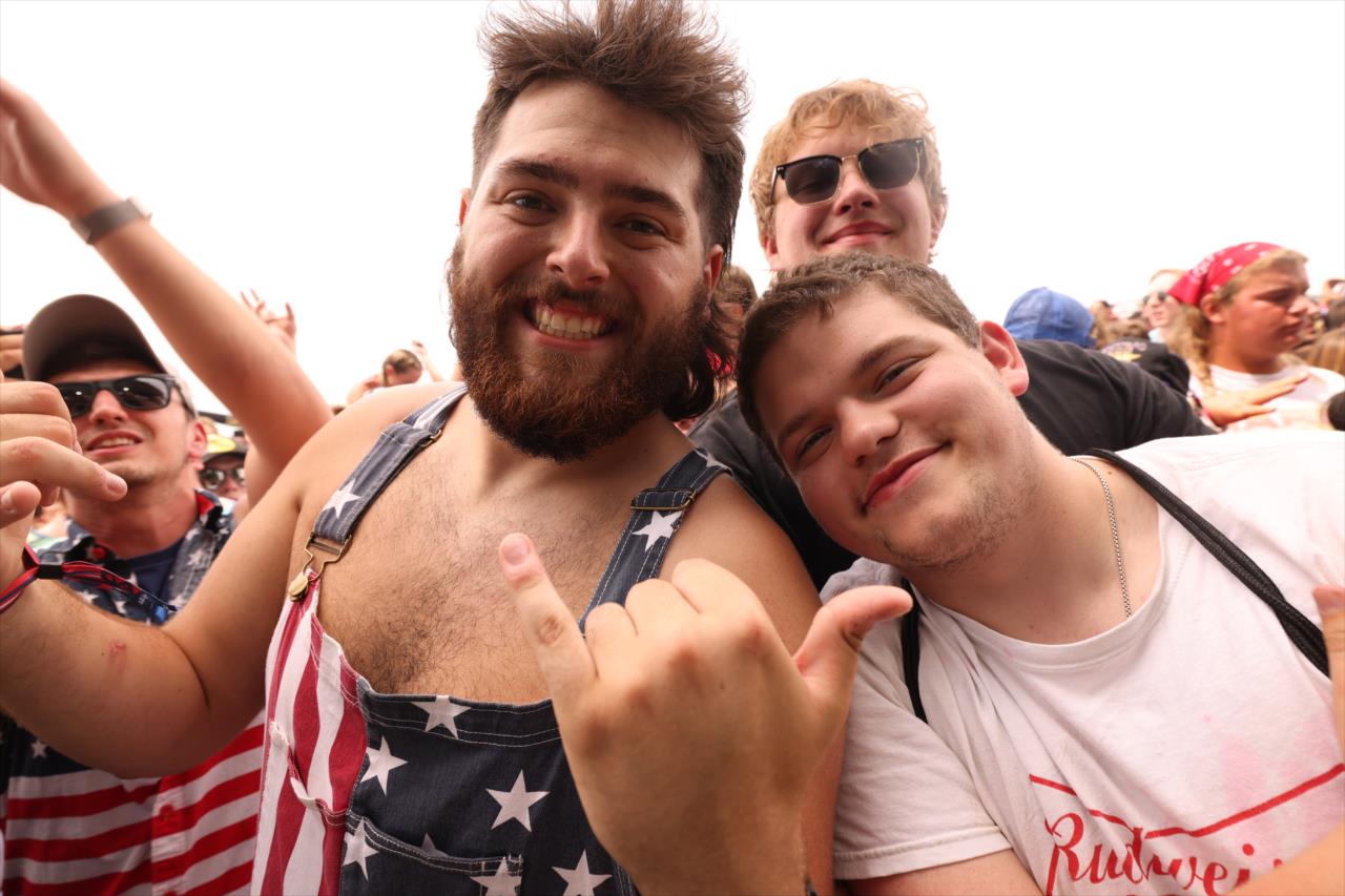 Snake Pit revelers - 107th Running of the Indianapolis 500 Presented By Gainbridge - By: Matt Fraver -- Photo by: Matt Fraver