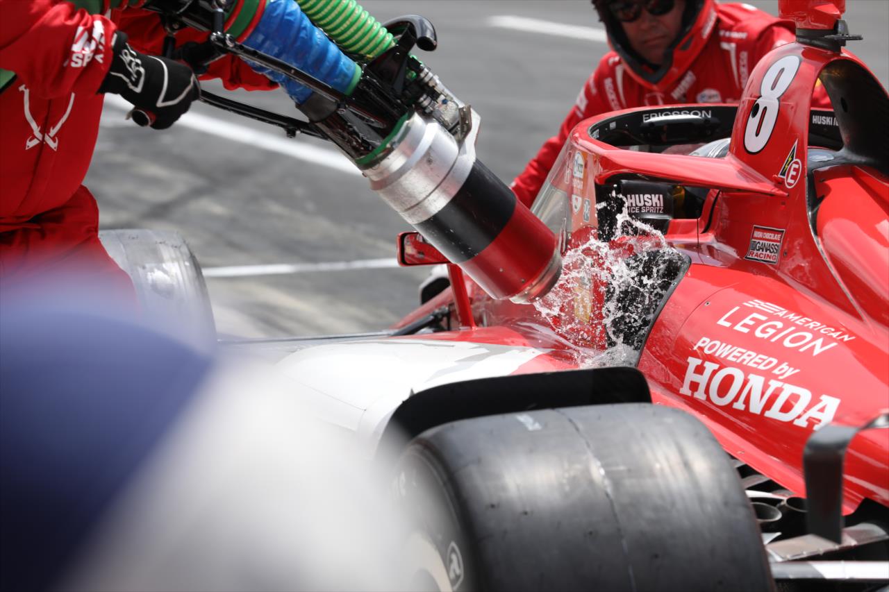 Chip Ganassi Racing and Marcus Ericsson - 107th Running of the Indianapolis 500 Presented By Gainbridge - By: Matt Fraver -- Photo by: Matt Fraver