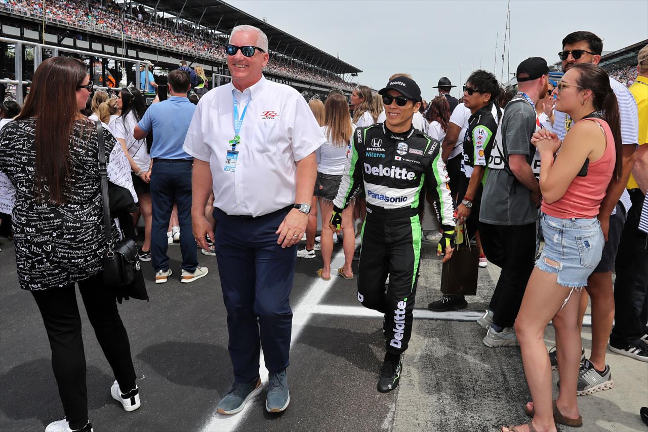 Takuma Sato - 107th Running of the Indianapolis 500 Presented By Gainbridge - By: Paul Hurley -- Photo by: Paul Hurley