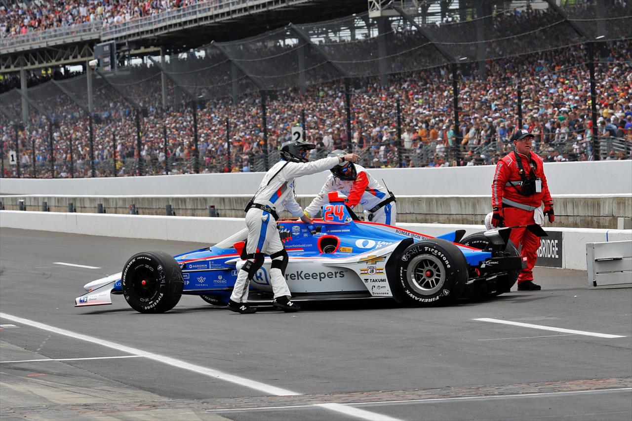 Graham Rahal - 107th Running of the Indianapolis 500 Presented By Gainbridge - By: Paul Hurley -- Photo by: Paul Hurley