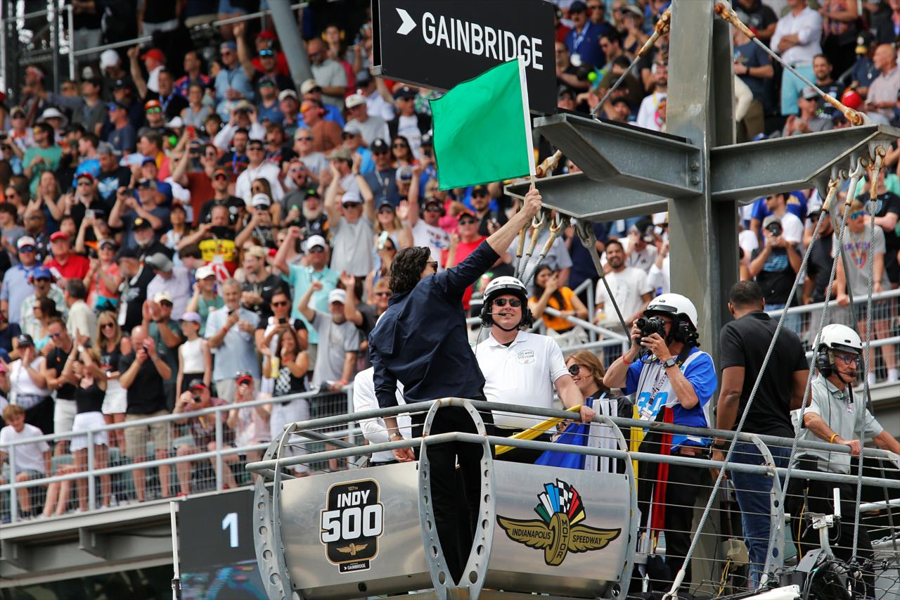 Adam Driver - 107th Running of the Indianapolis 500 Presented By Gainbridge - By: Paul Hurley -- Photo by: Paul Hurley