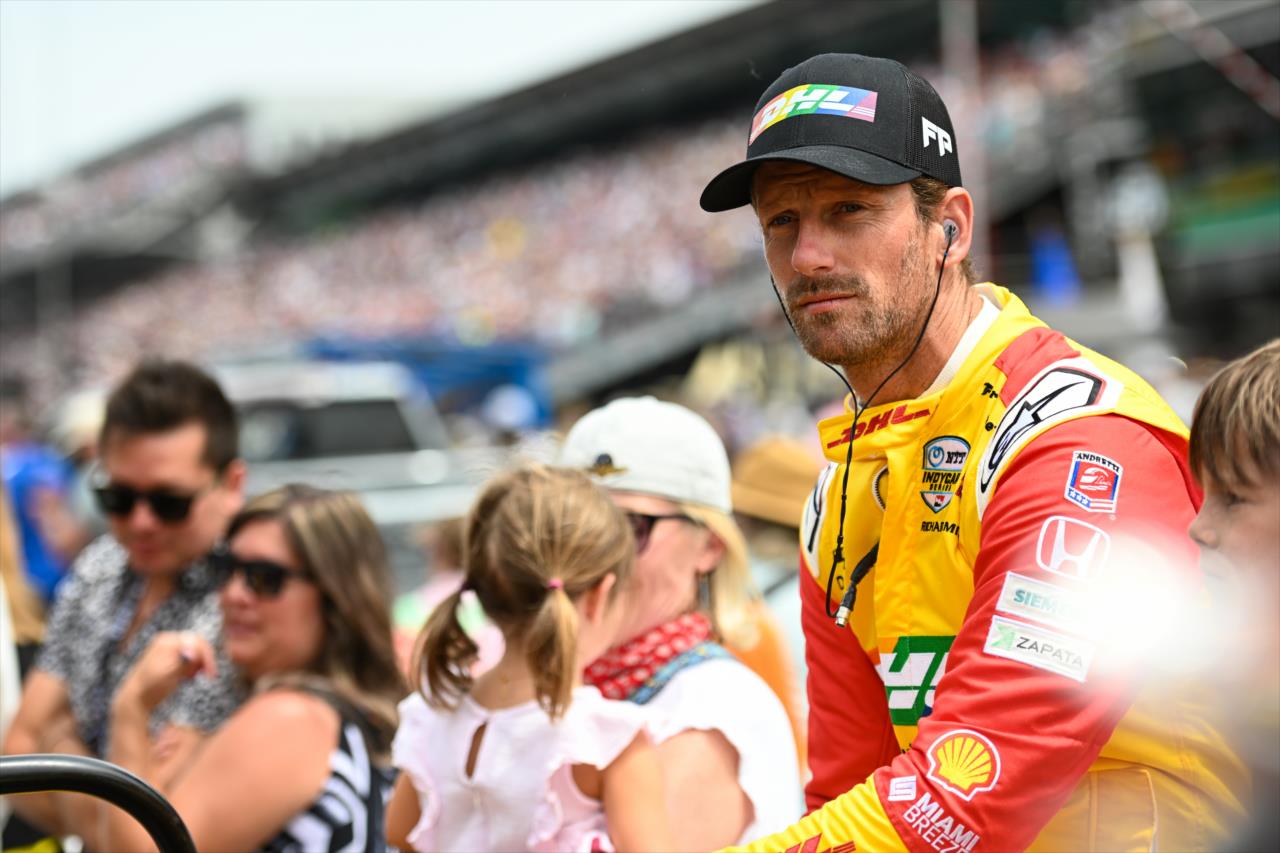 Romain Grosjean - 107th Running of the Indianapolis 500 Presented By Gainbridge - By: James Black -- Photo by: James  Black