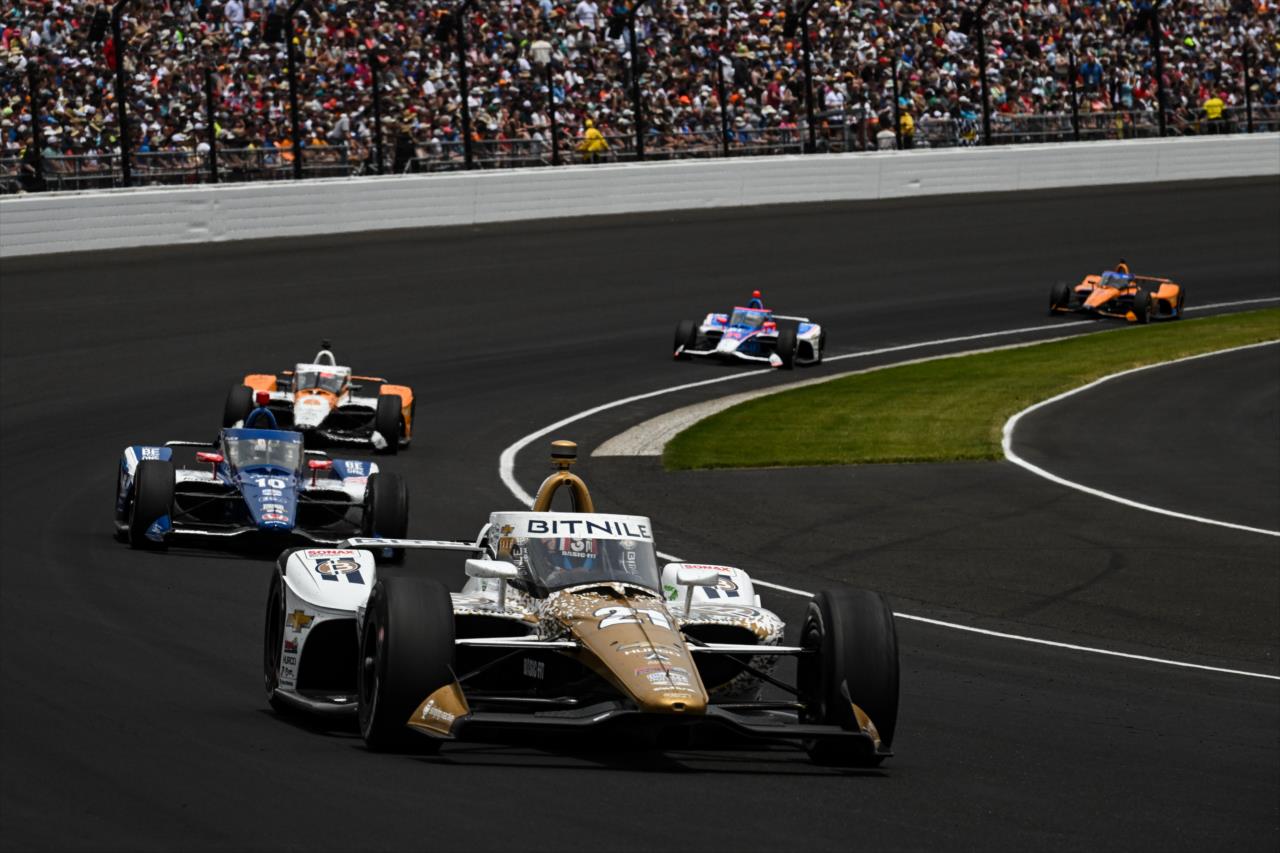 Rinus VeeKay - 107th Running of the Indianapolis 500 Presented By Gainbridge - By: James Black -- Photo by: James  Black