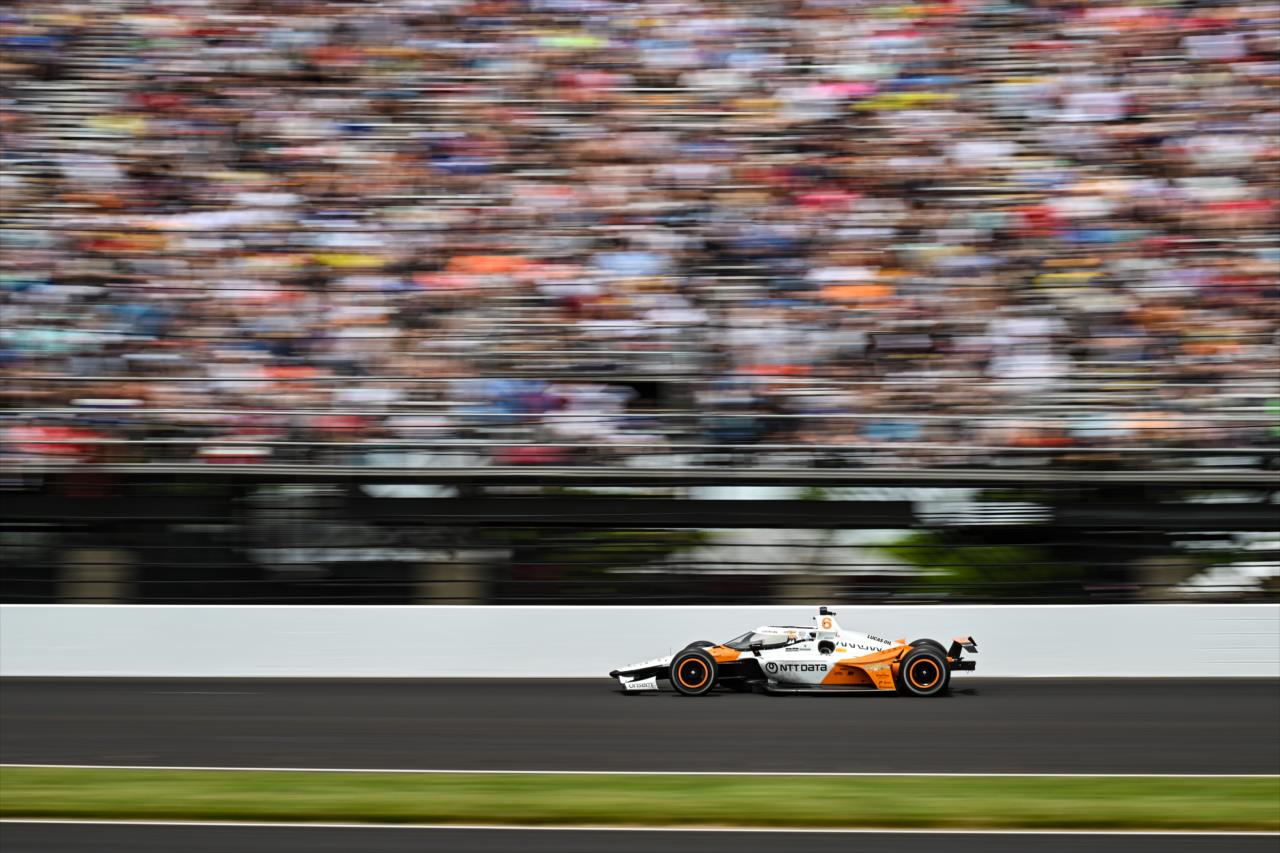 Felix Rosenqvist - 107th Running of the Indianapolis 500 Presented By Gainbridge - By: James Black -- Photo by: James  Black