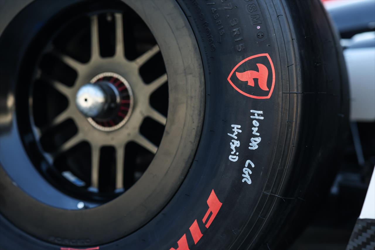 Firestone Tire - Indianapolis 500 Hybrid Testing - By: Chris Owens -- Photo by: Chris Owens