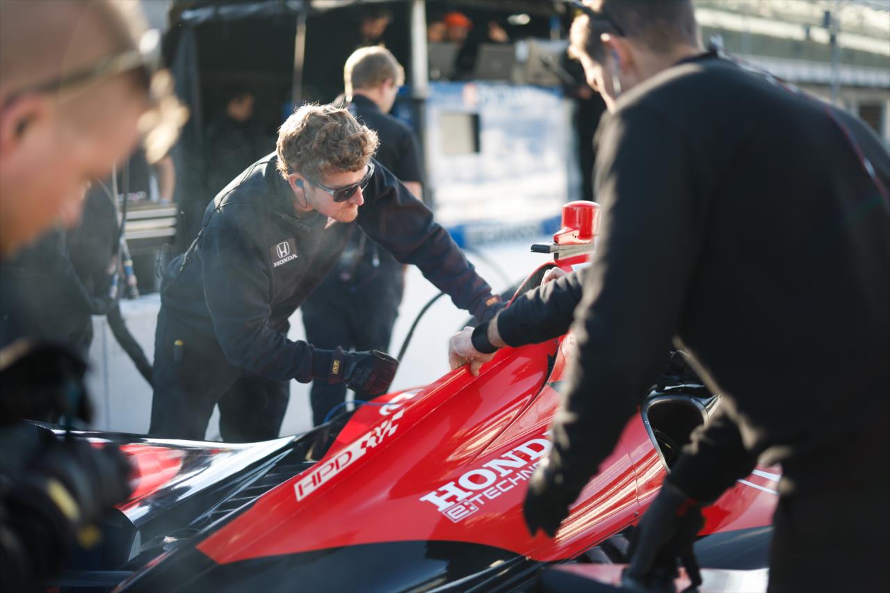 Alex Palou - Indianapolis 500 Hybrid Testing - By: Joe Skibinski -- Photo by: Joe Skibinski