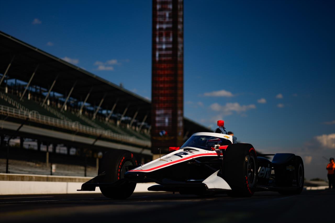 Will Power - Indianapolis 500 Hybrid Testing - By: Joe Skibinski -- Photo by: Joe Skibinski