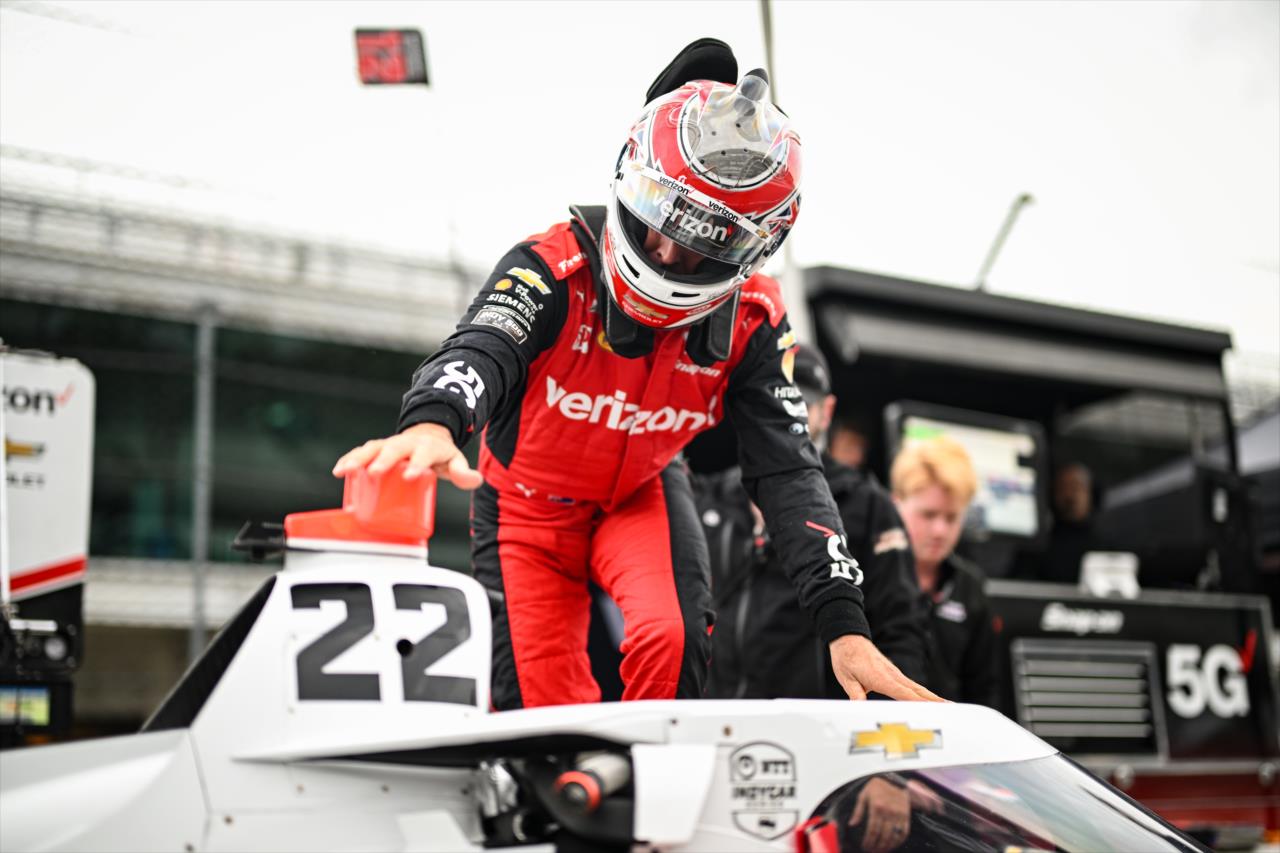 Will Power - Indianapolis 500 Hybrid Testing - By: James Black -- Photo by: James  Black