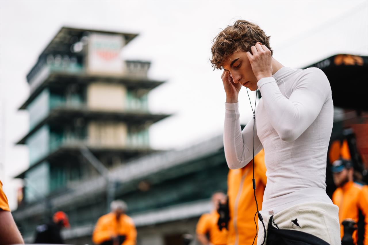 David Malukas - Indianapolis 500 Hybrid Testing - By: Joe Skibinski -- Photo by: Joe Skibinski