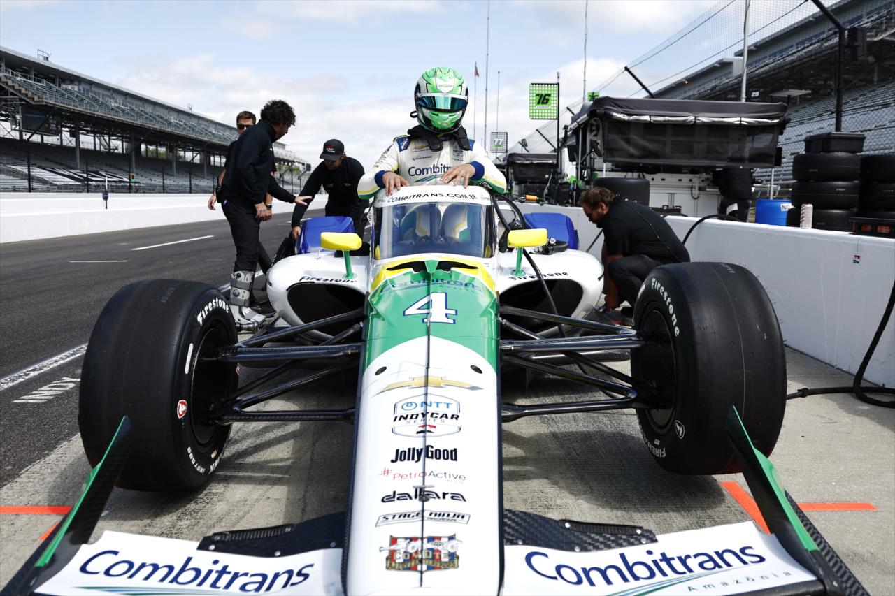 Caio Collet - Indianapolis 500 Open Test - By: Chris Jones -- Photo by: Chris Jones