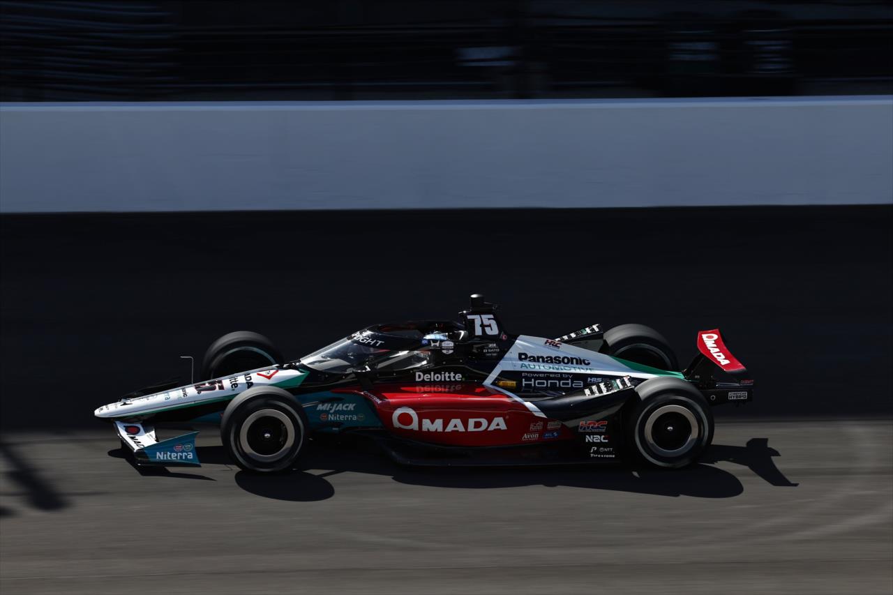 Takuma Sato - Indianapolis 500 Open Test - By: Chris Jones -- Photo by: Chris Jones