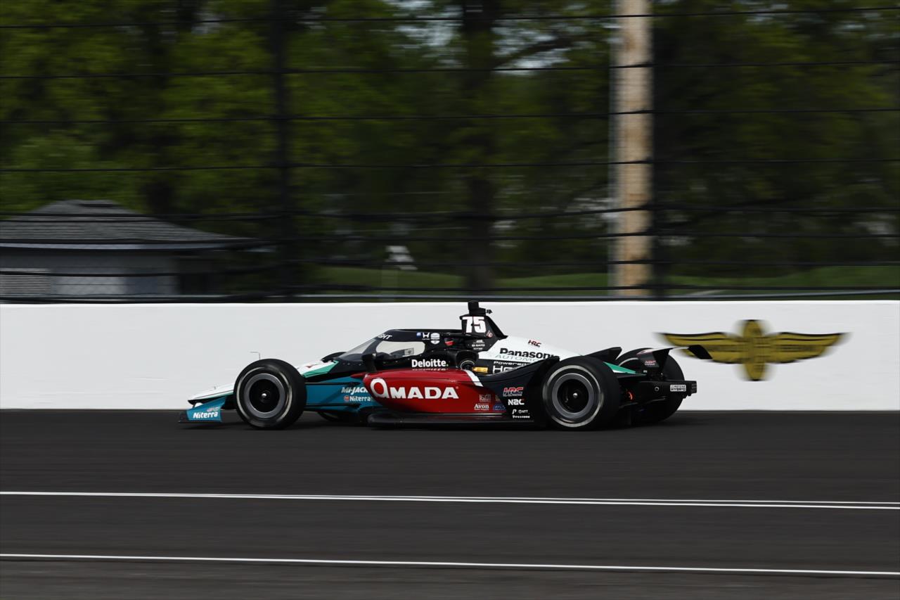 Takuma Sato - Indianapolis 500 Open Test - By: Chris Jones -- Photo by: Chris Jones