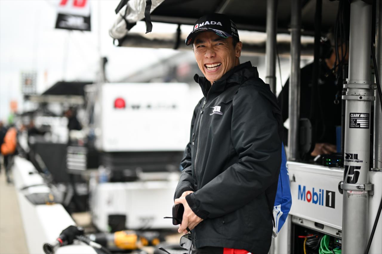 Takuma Sato - Indianapolis 500 Open Test - By: James Black -- Photo by: James  Black
