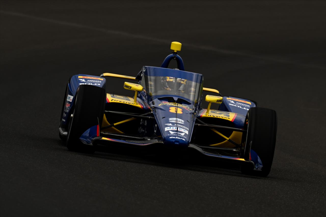 Kyffin Simpson - Indianapolis 500 Open Test - By: James Black -- Photo by: James  Black