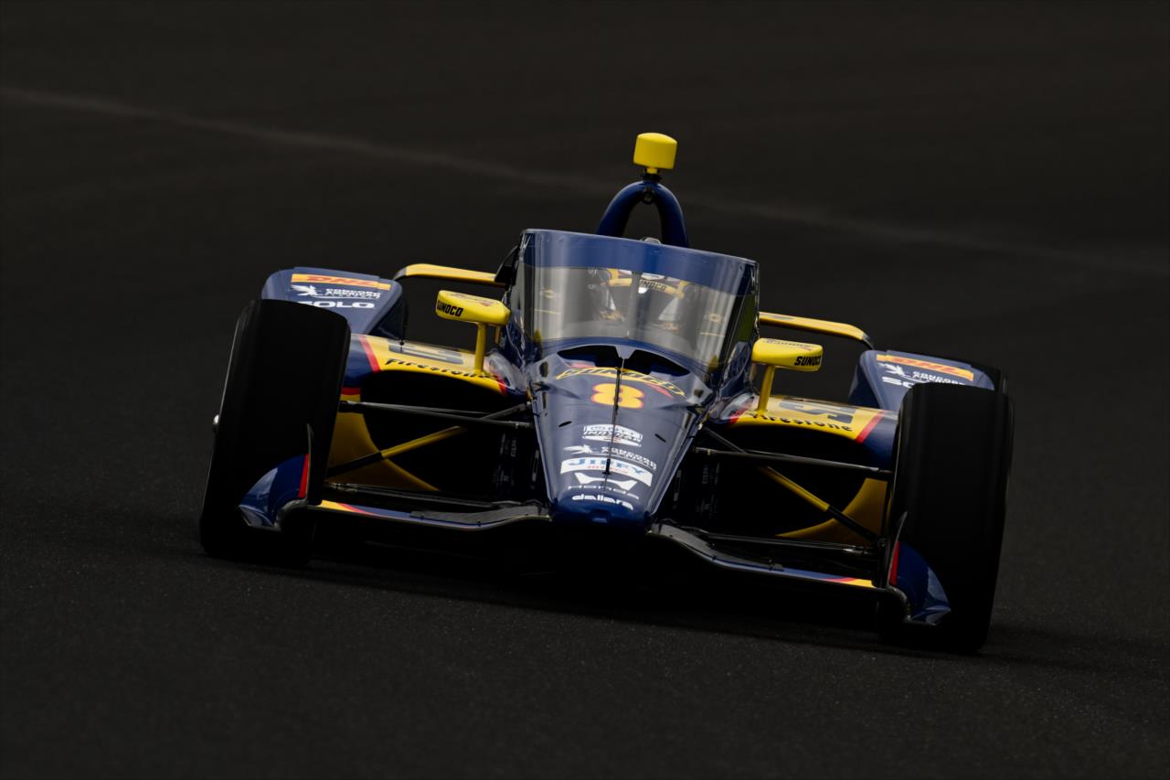 Kyffin Simpson - Indianapolis 500 Open Test - By: James Black -- Photo by: James  Black