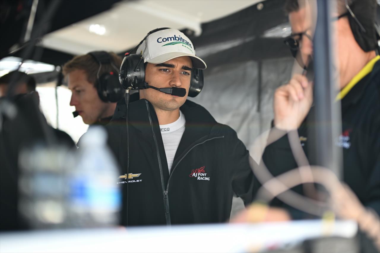 Caio Collet - Indianapolis 500 Open Test - By: James Black -- Photo by: James  Black